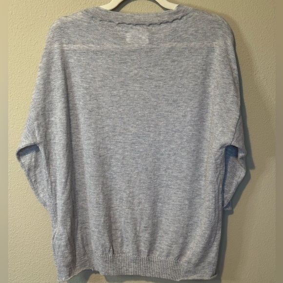Zadig & Voltaire Women’s Flint Cashmere Sweater, Grey, Size Large - Picture 3 of 8